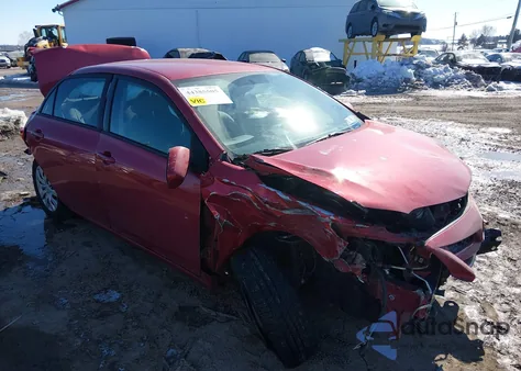 2012 Toyota Corolla Le z USA, uszkodzony, nr VIN 2T1BU4EE6CC851755